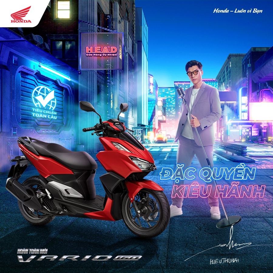 Honda VARIO 160 Đặc quyền kiêu hãnh Công ty Cổ phần Thương mại I